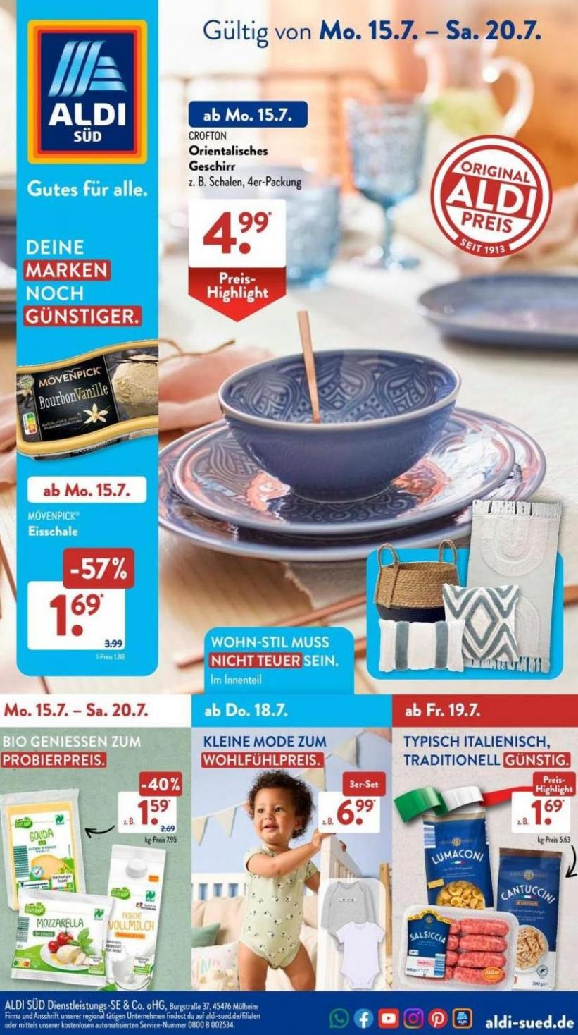 Unsere besten Schnäppchen. Aldi Süd (2024-07-20-2024-07-20)