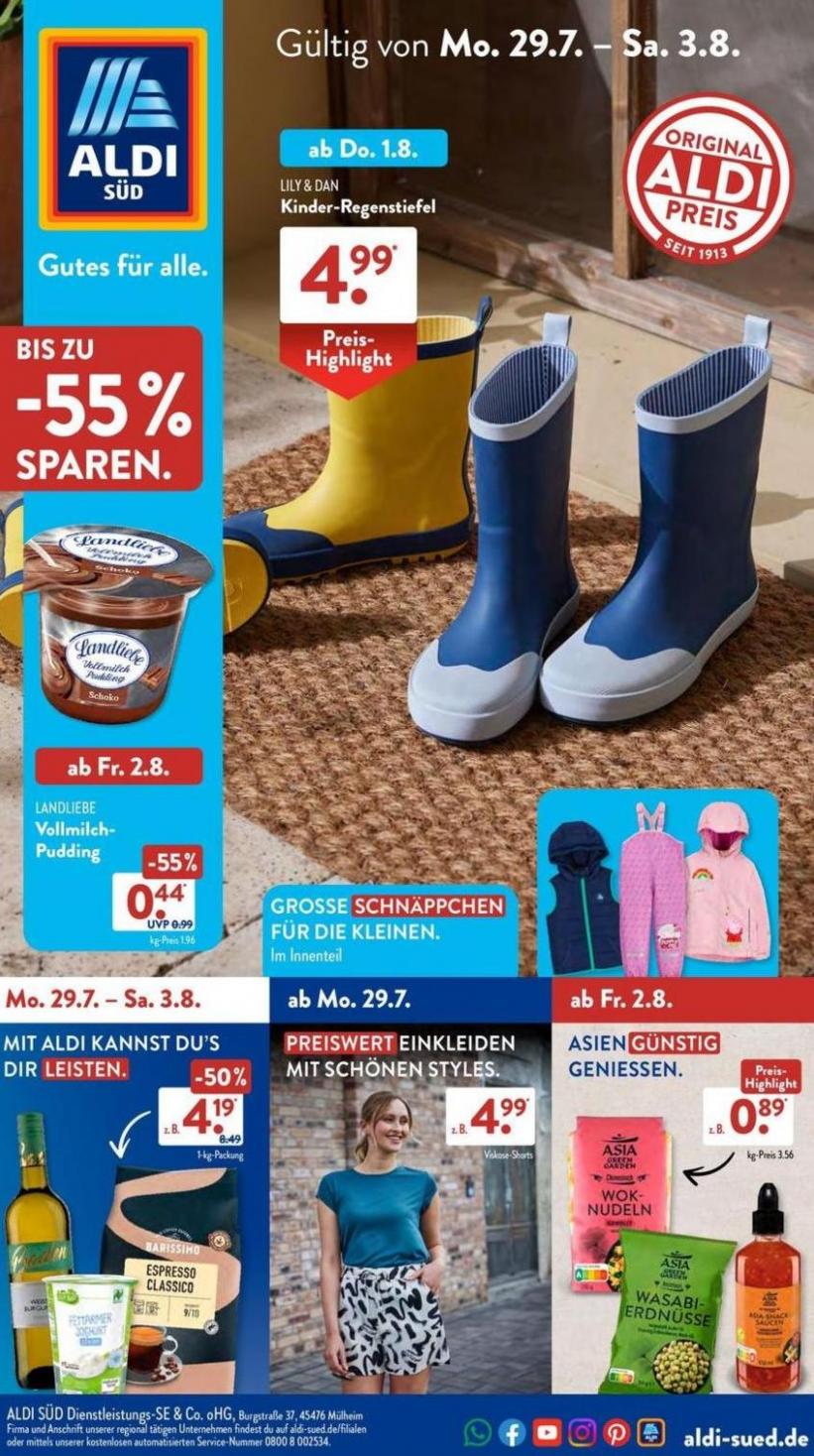 Rabatte und Aktionen. Aldi Süd (2024-08-03-2024-08-03)