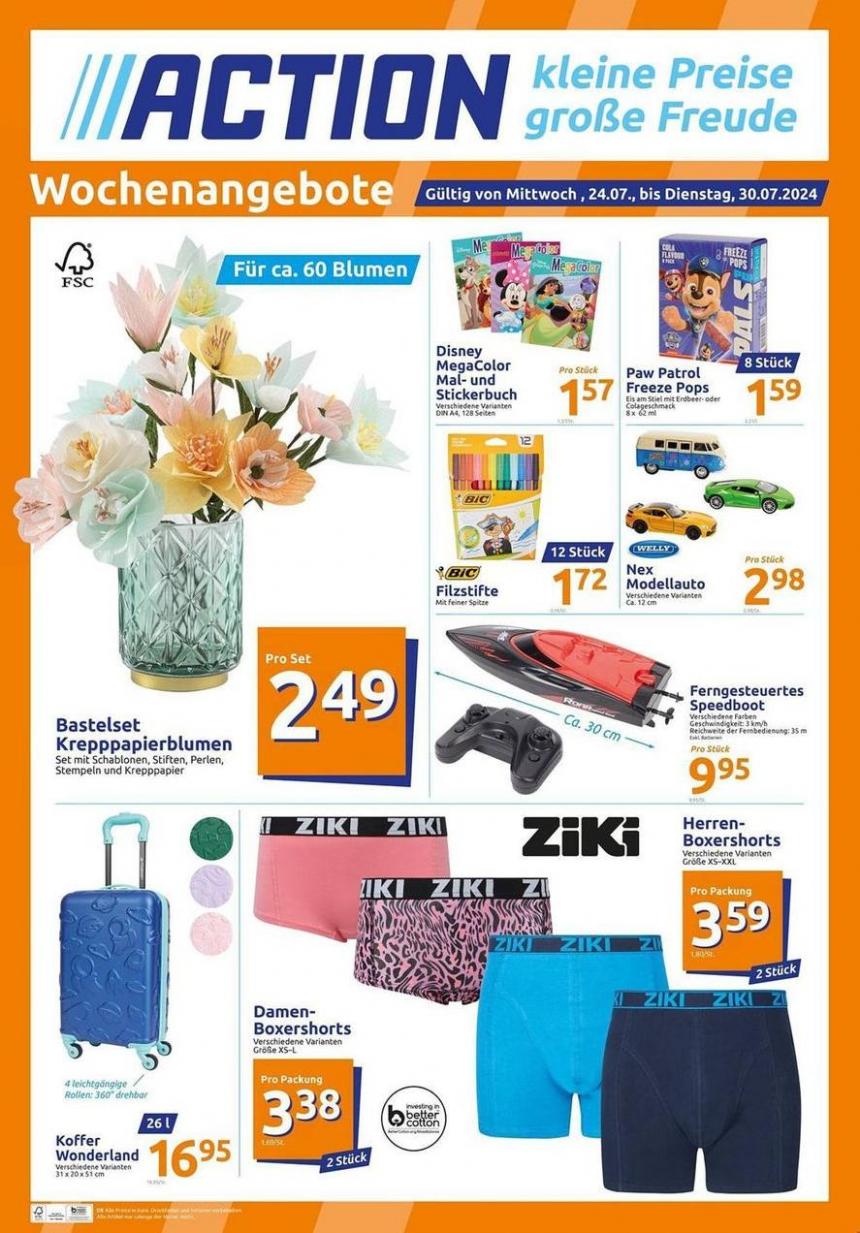 Exklusive Deals für unsere Kunden. Action (2024-08-09-2024-08-09)