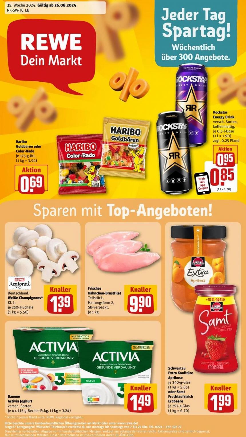 Attraktive Angebote entdecken. REWE (2024-08-31-2024-08-31)