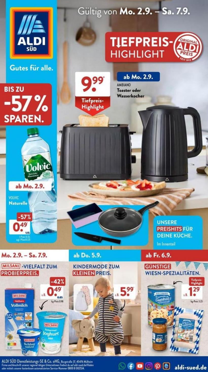 Neue Angebote zum Entdecken. Aldi Süd (2024-09-07-2024-09-07)