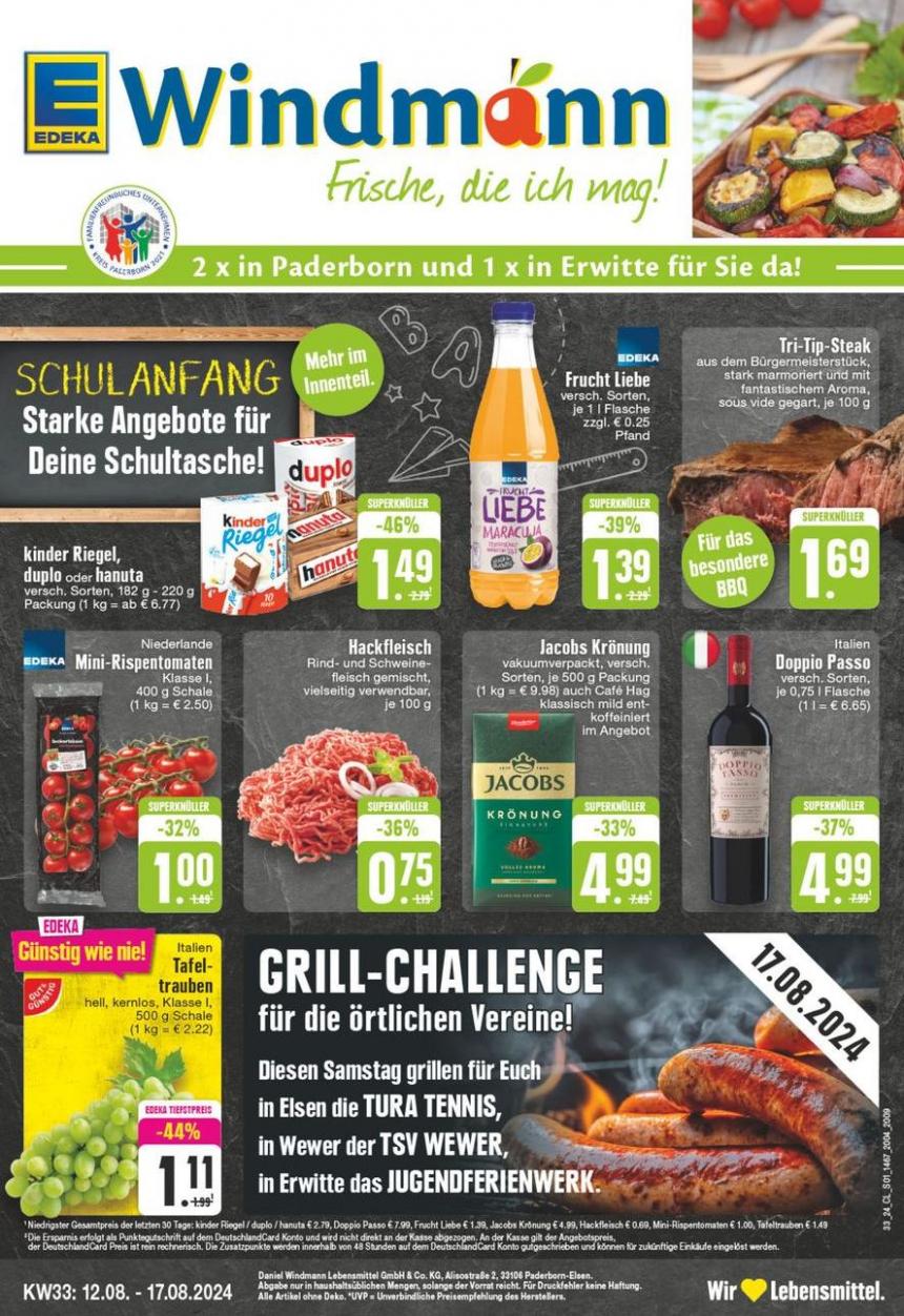 Tolles Angebot für Schnäppchenjäger. EDEKA (2024-08-17-2024-08-17)