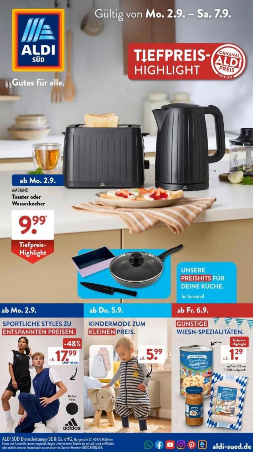 Tolles Angebot für Schnäppchenjäger. Aldi Süd (2024-09-07-2024-09-07)