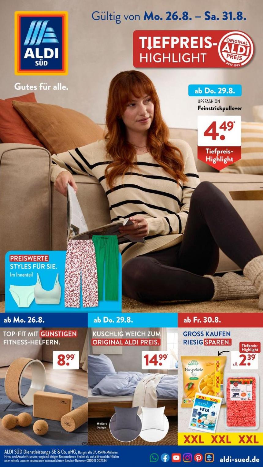 Tolles Angebot für alle Kunden. Aldi Süd (2024-08-31-2024-08-31)