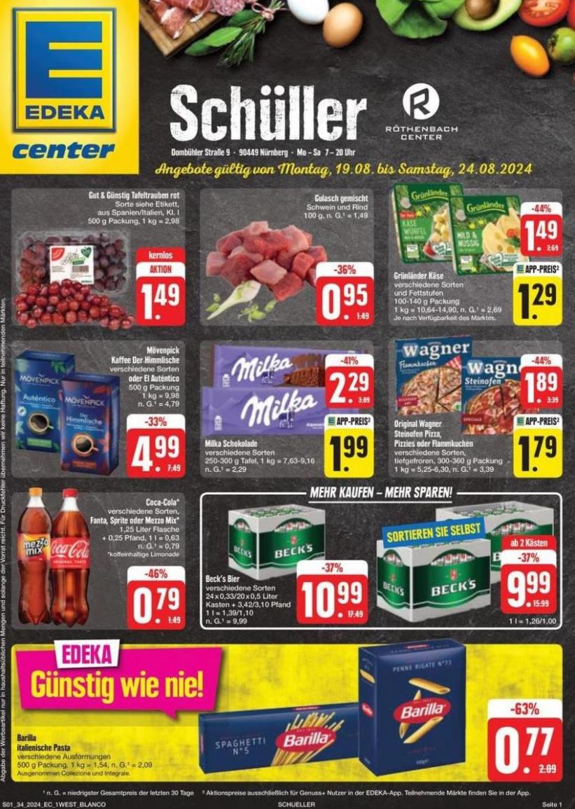 Unsere besten Angebote für Sie. EDEKA (2024-08-24-2024-08-24)