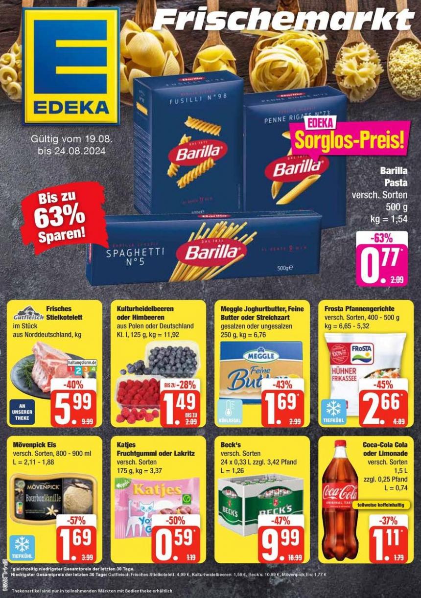 Top-Deals und Rabatte. EDEKA (2024-08-24-2024-08-24)