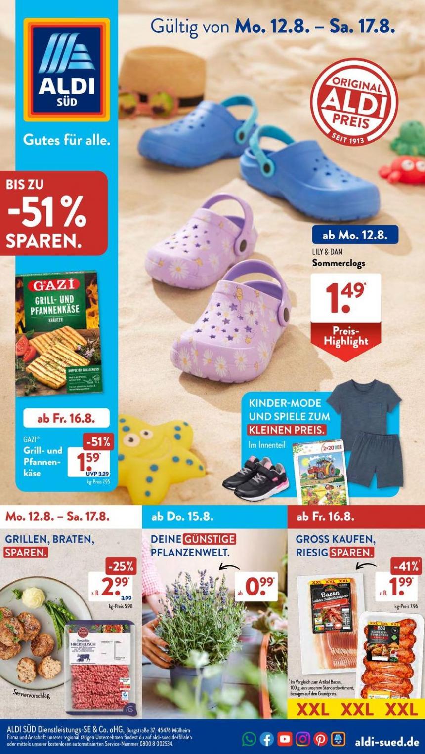 Top-Deals für alle Kunden. Aldi Süd (2024-08-17-2024-08-17)