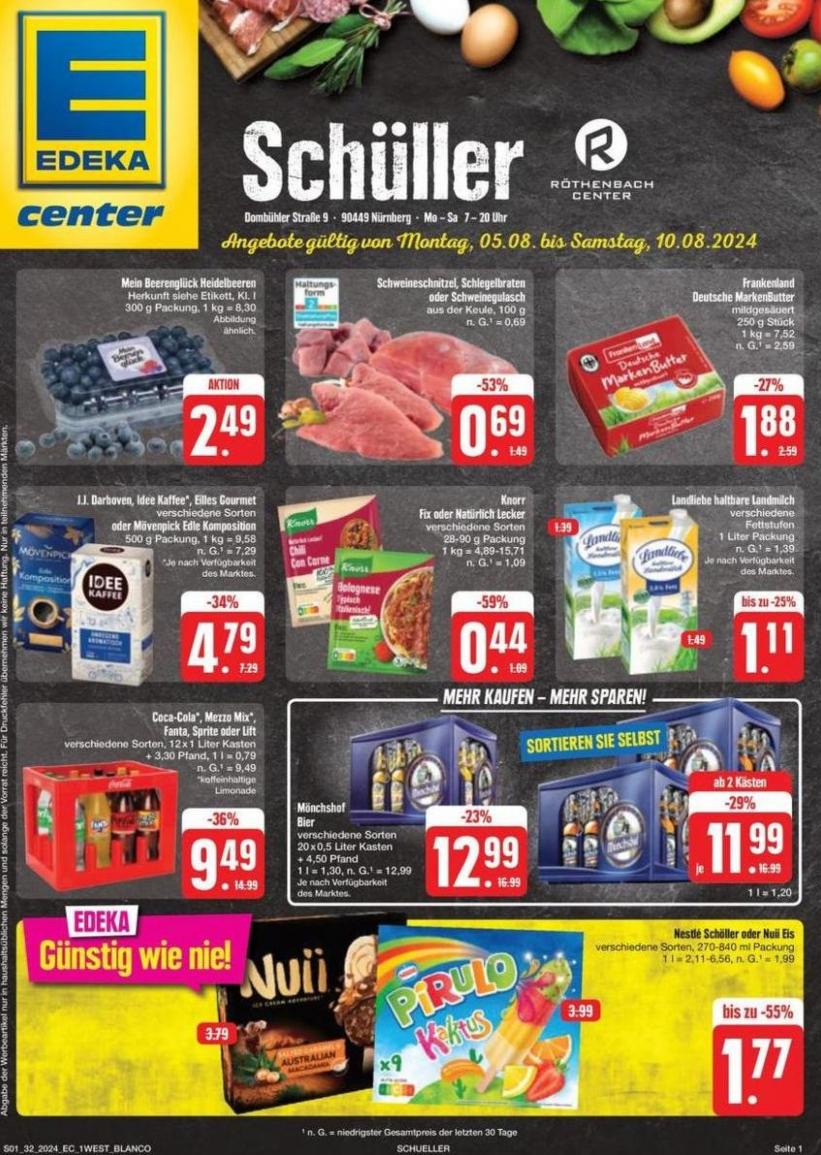 Tolles Angebot für alle Kunden. EDEKA (2024-08-10-2024-08-10)