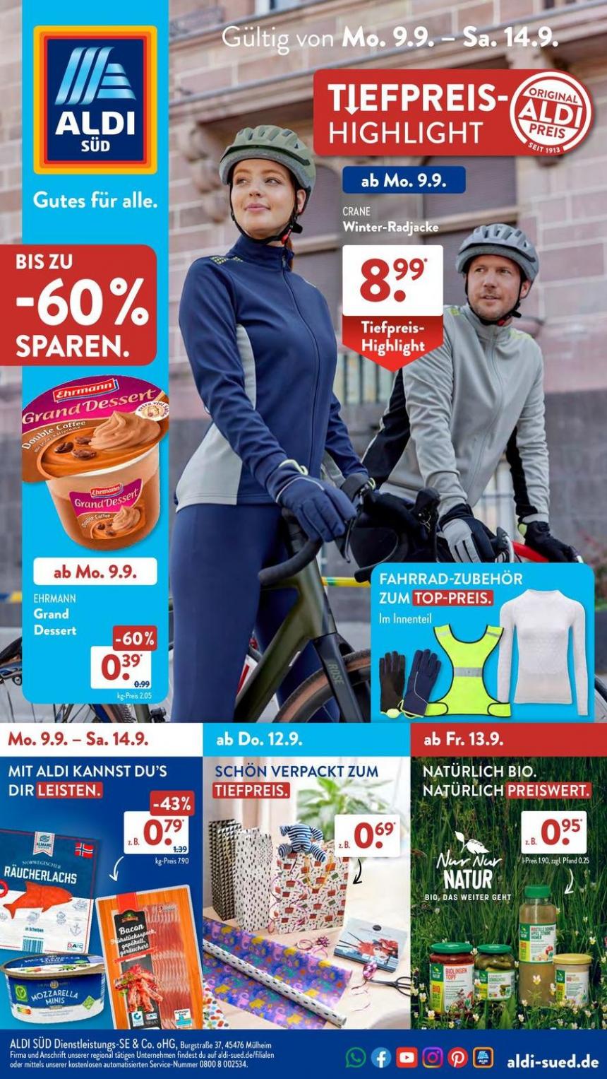 Top-Deals und Rabatte. Aldi Süd (2024-09-14-2024-09-14)