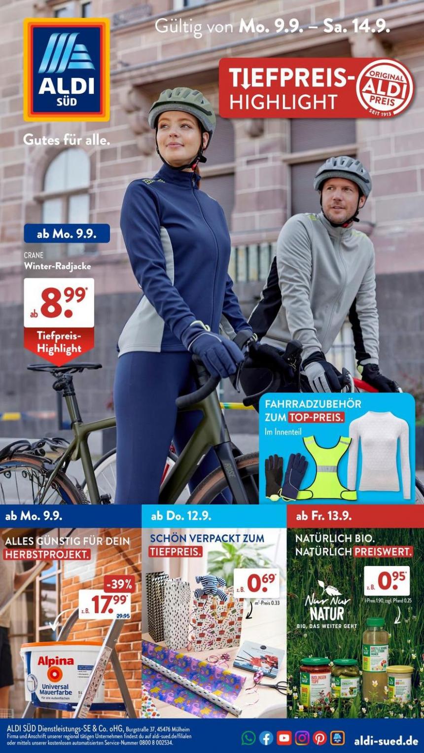 Top-Deals für alle Kunden. Aldi Süd (2024-09-14-2024-09-14)