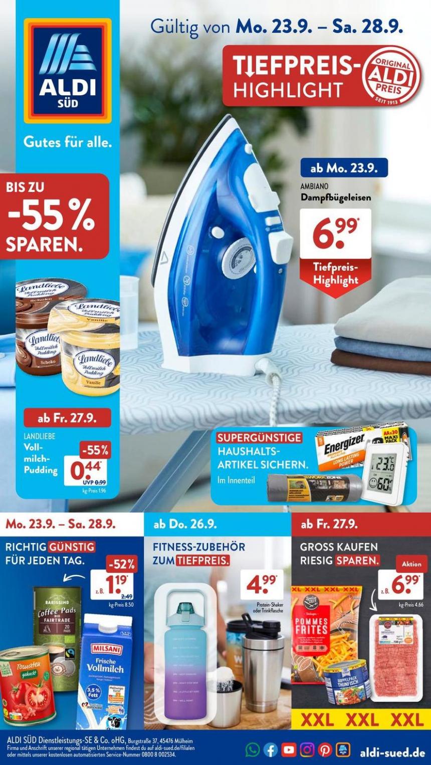 Top-Deals für alle Kunden. Aldi Süd (2024-09-28-2024-09-28)