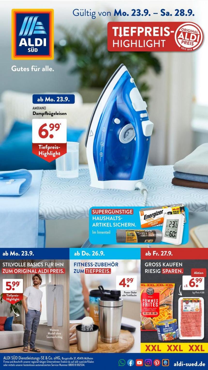 Tolles Angebot für alle Kunden. Aldi Süd (2024-09-28-2024-09-28)